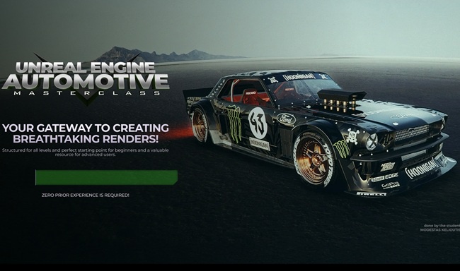 游戏开发教程资源 | Unreal Engine Automotive Masterclass - Allan Portilho