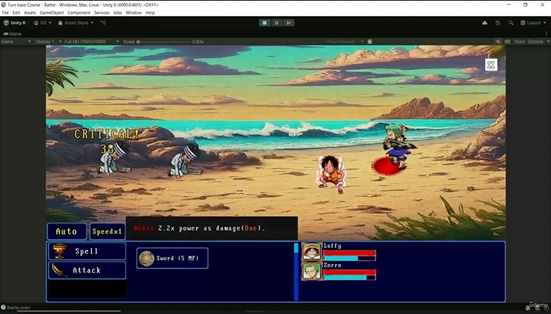 游戏开发教程资源 | Udemy - Advance Turn Base RPG game with Unity 6 &C#