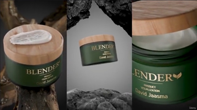 Blender 教程资源 | Udemy - Your First Beauty Product Animation in Blender