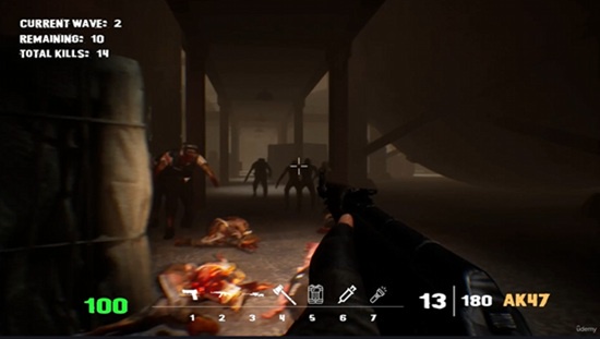 游戏开发教程资源 | Udemy - Unreal Engine 5: Make A FirstPerson Game With Blueprints