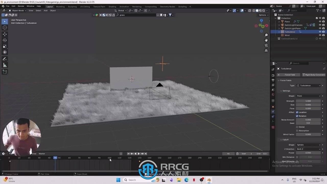 【中文字幕】Blender绿幕抠像特效合成技术视频教程
