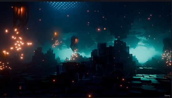 Blender教程资源 | Udemy - Blender Geometry Nodes - Alien Worlds, Tentacles & Terrain