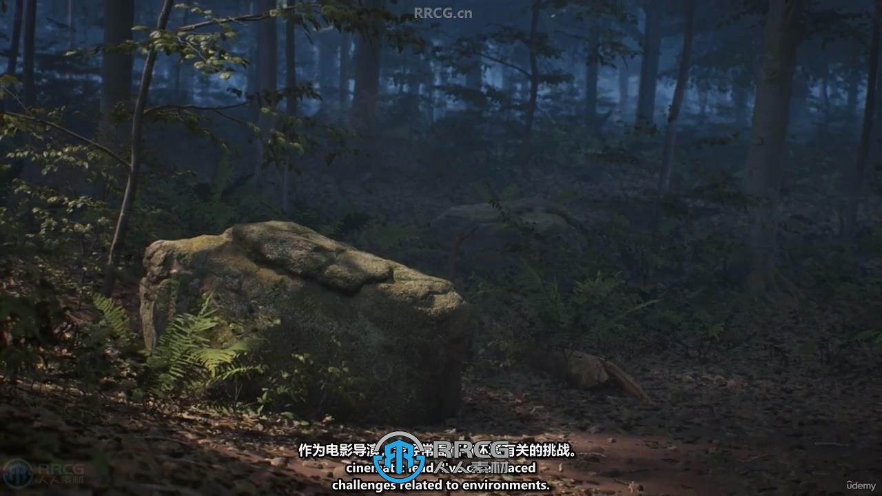 【中文字幕】UE5逼真环境场景与PCG系统完全指南视频教程