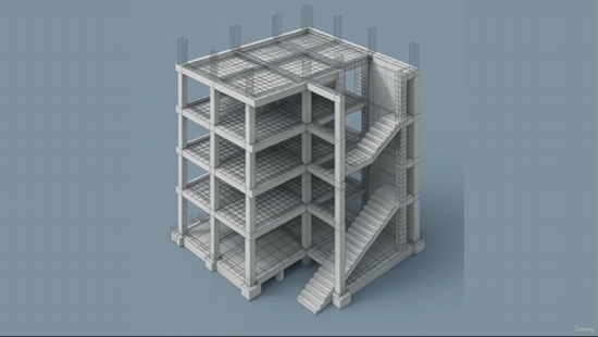 Structural detailing of 5 storey Hotel building Full course 教程资源 | Udemy - Structural detailing of 5 storey Hotel building Full course