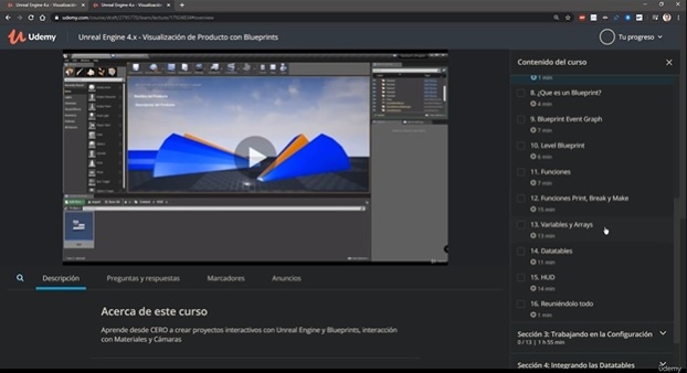 游戏开发教程资源 | Udemy - Unreal Engine 4.x - Product Visualization with Blueprints
