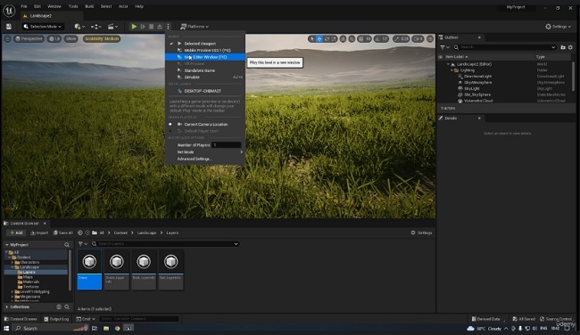 Unreal Engine 5.1: Advanced Landscape creation 教程资源 | Udemy - Unreal Engine 5.1: Advanced Landscape creation