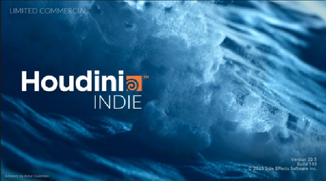 Houdini 教程资源 | SideFX Houdini INDIE 20.5.593 Win x64