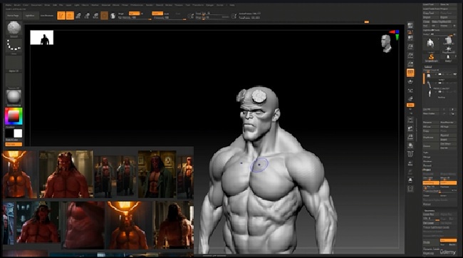 The Making of Hellboy: Part 1_Modeling 素材资源 | Udemy - The Making of Hellboy: Part 1_Modeling