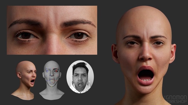 The Gnomon Workshop - FACS Rigging for Facial Motion Capture - Maya & Marmoset T 软件资源 | The Gnomon Workshop - FACS Rigging for Facial Motion Capture - Maya & Marmoset Toolbag Workflow