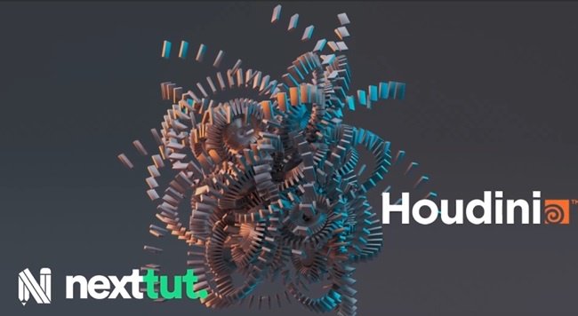 Houdini 教程资源 | Udemy - Houdini For Motion Graphics