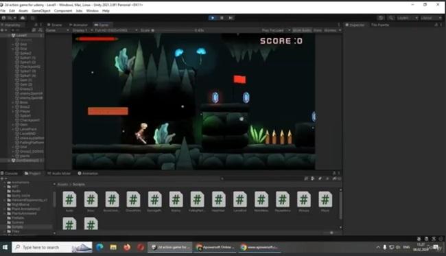 游戏开发教程资源 | Udemy - Complete Action Game Development in UNITY for Beginners 2024