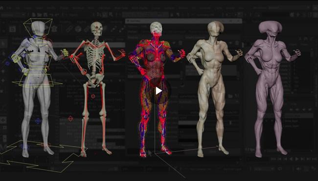 The Gnomon Workshop - Introduction to Ziva VFX Volume 2 教程资源 | The Gnomon Workshop - Introduction to Ziva VFX Volume 2
