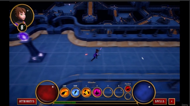 游戏开发教程资源 | Udemy - Unreal Engine 5 - Gameplay Ability System - Top Down RPG
