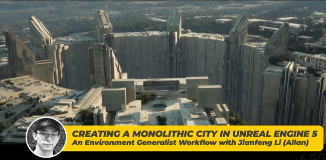 The Gnomon Workshop - Creating a Monolithic City in Unreal Engine 5 教程资源 | The Gnomon Workshop - Creating a Monolithic City in Unreal Engine 5