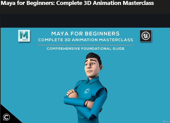 Maya for Beginners: Complete 3D Animation Masterclass 2023 教程资源 | Udemy - Maya for Beginners: Complete 3D Animation Masterclass 2023