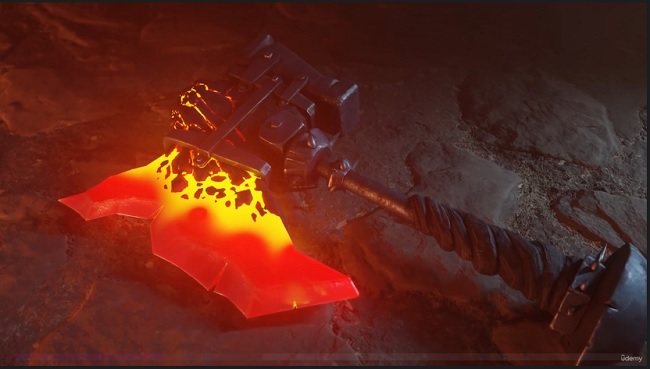 Blender 教程资源 | Udemy - Blender 3D Artist: Forge AAA Weapons