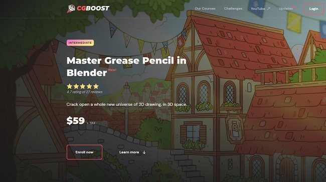 Blender 教程资源 | CGBoost - Master Grease Pencil in Blender