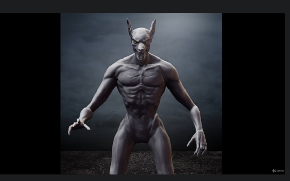 Create a Dogman Creature in Zbrush 软件资源 | Udemy - Create a Dogman Creature in Zbrush