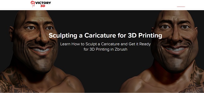 Victory3D - Sculpting a Caricature for 3D Printing 软件资源 | Victory3D - Sculpting a Caricature for 3D Printing