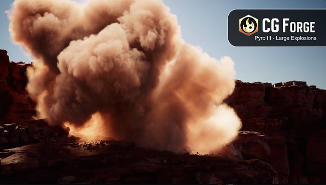 Houdini 教程资源 | CG Forge - Pyro III - Large Explosions