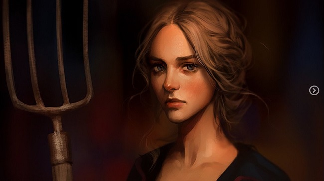 Medieval peasant woman - time lapse video 教程资源 | Artstation - Medieval peasant woman - time lapse video