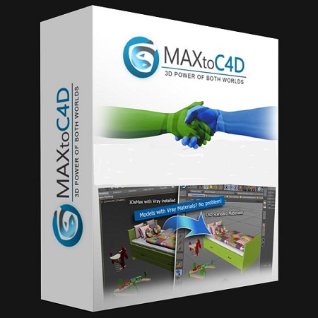C4D渲染动画教程资源 | MaxtoC4D v6.0 Win