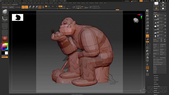 The Gnomon Workshop - Matching a Stylized Concept in ZBrush 软件资源 | The Gnomon Workshop - Matching a Stylized Concept in ZBrush