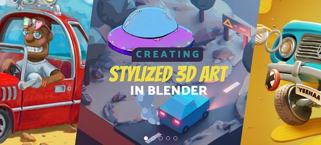 Blender 教程资源 | Gumroad - Create Stylized 3D Art in Blender By Creative Shrimp