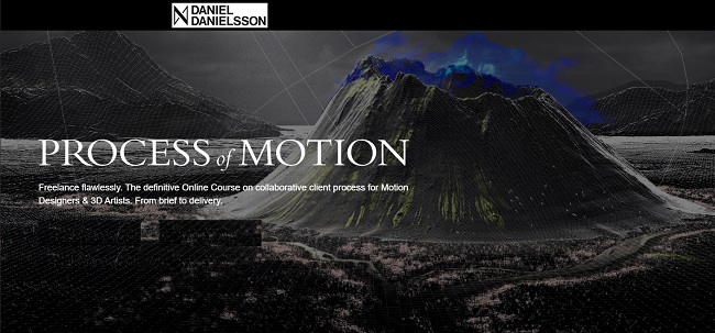 C4D渲染动画教程资源 | The Process of Motion - Daniel Danielsson