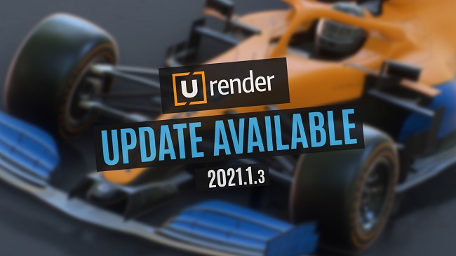 C4D渲染动画教程资源 | U - RENDER 2021.1.3 for Cinema 4D