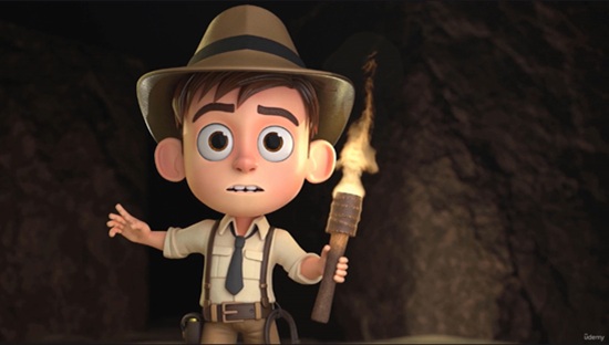 Blender 教程资源 | Udemy - Cartoon Character Modeling for 3D Animation in Blender