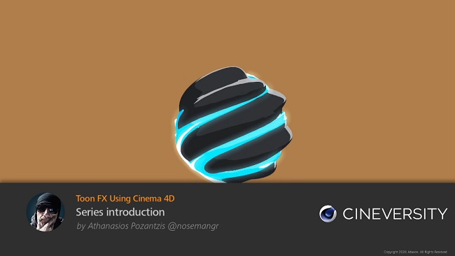 C4D渲染动画教程资源 | Cineversity - Toon FX Using Cinema 4D