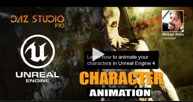 Introduction To 3D Character Animation In Unreal Engine 4 教程资源 | Udemy - Introduction To 3D Character Animation In Unreal Engine 4