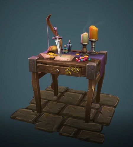 Handpainted - Assasin Contract by Brent LaDue 资源 | Handpainted - Assasin Contract by Brent LaDue