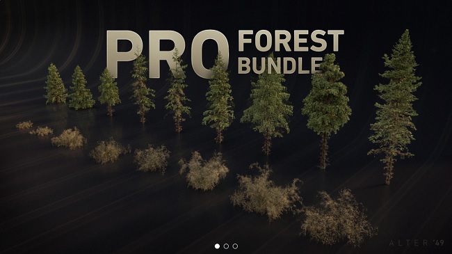 Gumroad - ALTER 49 - PRO Forest Bundle 素材资源 | Gumroad - ALTER 49 - PRO Forest Bundle