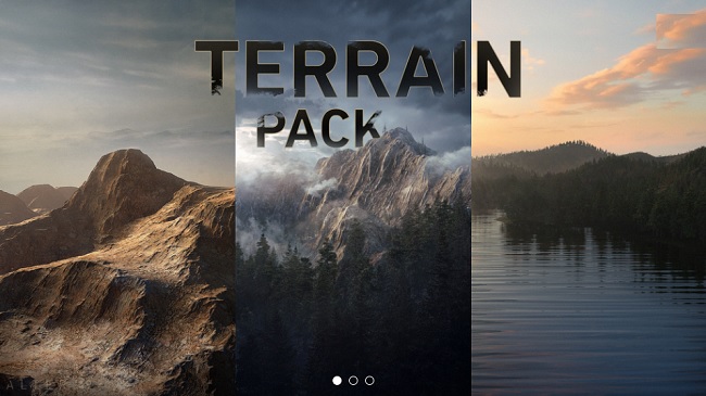 Gumroad - ALTER 49 - Terrain Pack 素材资源 | Gumroad - ALTER 49 - Terrain Pack
