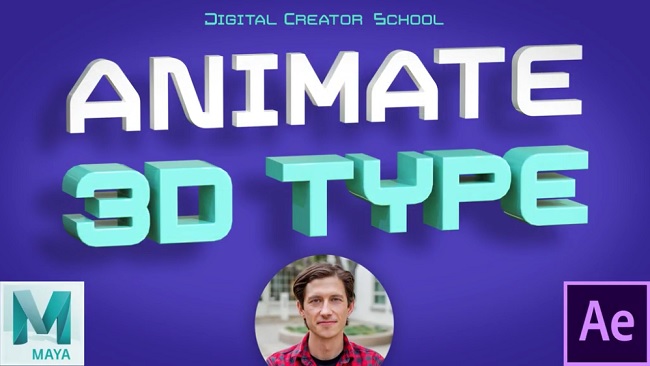 Skillshare - Animate 3D text in Autodesk Maya 资源 | Skillshare - Animate 3D text in Autodesk Maya