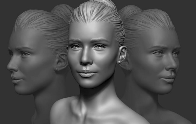 Flippednormals - Sculpting a Realistic Female Face in Zbrush 软件资源 | Flippednormals - Sculpting a Realistic Female Face in Zbrush