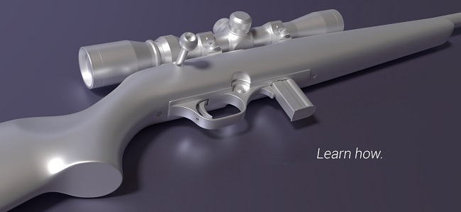 Blender 教程资源 | Gumroad - Hard Surface Gun Modeling in Blender