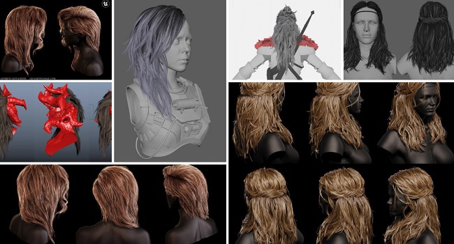 游戏开发教程资源 | CGMA - Hair Creation for Games with Johan Lithvall