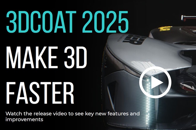 3DCoat 2025.08 Win x64 软件资源 | 3DCoat 2025.08 Win x64