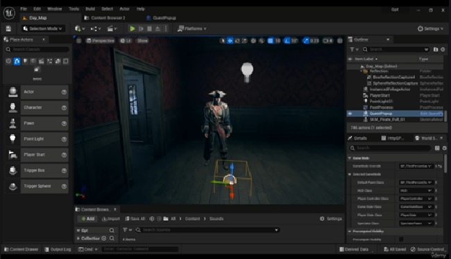 游戏开发教程资源 | Udemy - Building Quest Game Features In Unreal Engine 5 With ChatGPT