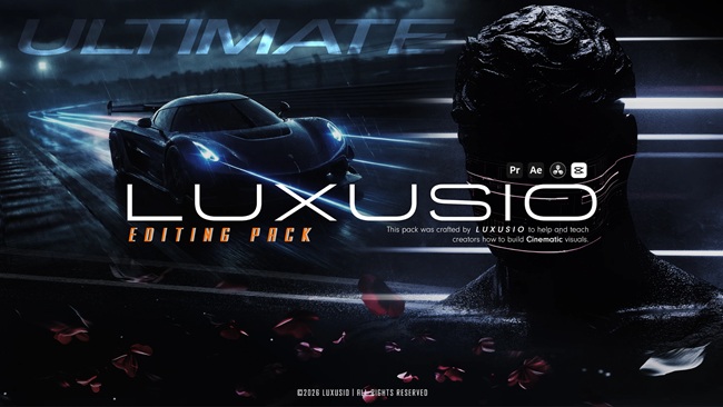 Luxusio - Ultimate Editing Pack 素材资源 | Luxusio - Ultimate Editing Pack
