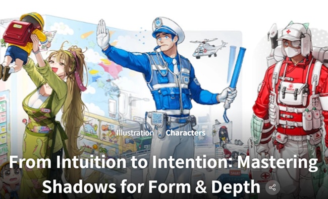 From Intuition to Intention Mastering Shadows for Form & Depth 软件资源 | Coloso - From Intuition to Intention Mastering Shadows for Form & Depth